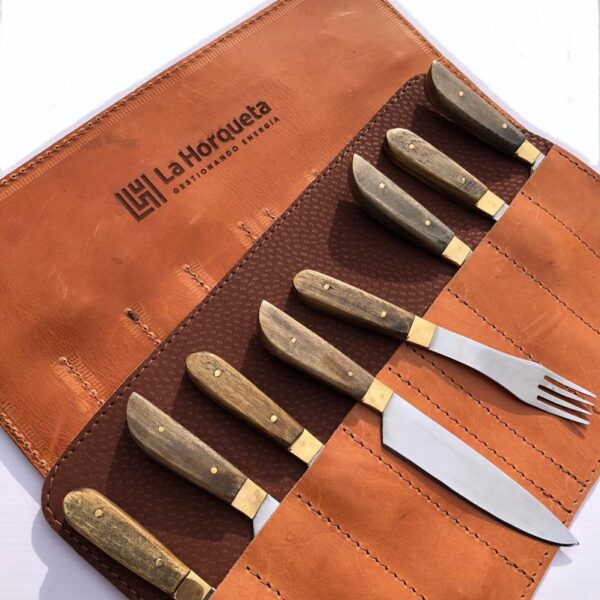 Juego Comensales madera