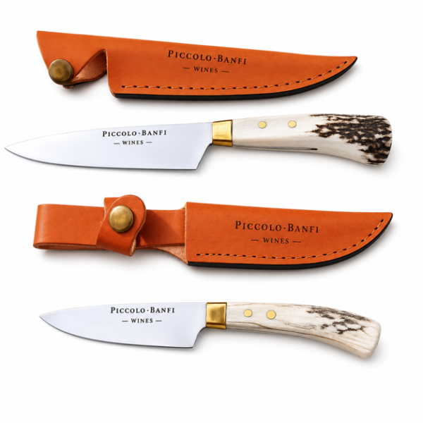 C0170 Cuchillo P2 asta/C0803 Cuchillo Campero Grande Asta Embutida  PICCOLO-BANFI
