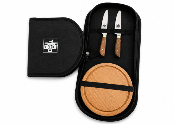Estuche con tablas y juego comensales SUDRILLSA