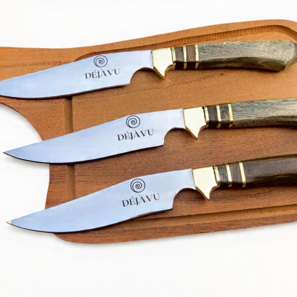 Cuchillo Francia Caza Mediano Grabado