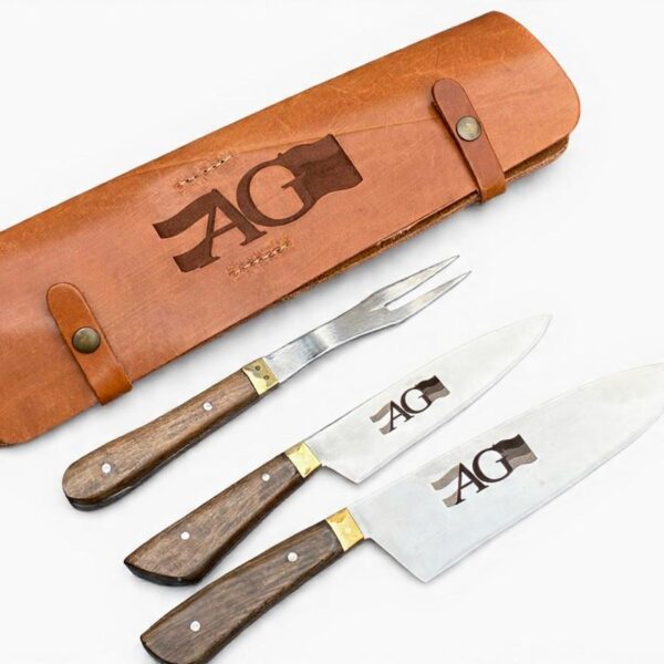 ESTUCHE ASADOR GRABADO AG